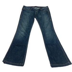 Antik Denim Embellished Pocket Low Rise Jeans Size 31